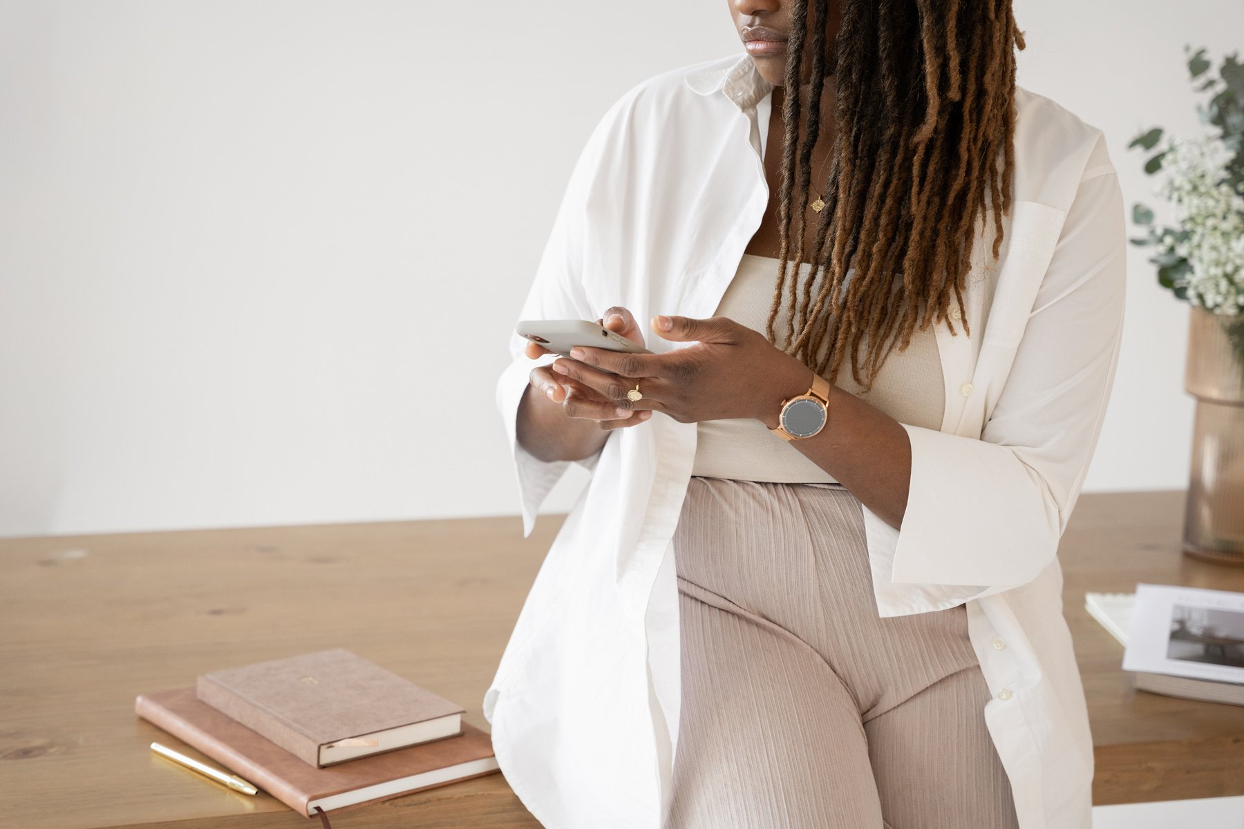 Elegant Office Sophisticated Business Woman