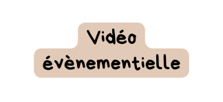 Vidéo évènementielle